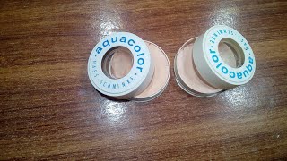 Original and fake Kryolan aquacolor base farak review