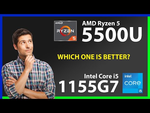 AMD Ryzen 5 5500U vs INTEL Core i5 1155G7 Technical Comparison
