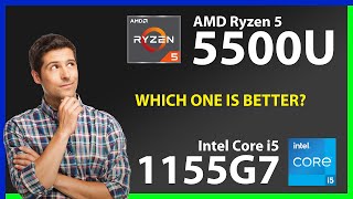 AMD Ryzen 5 5500U vs INTEL Core i5 1155G7 Technical Comparison