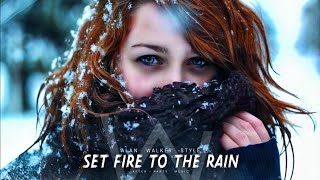 Alan Walker Style - Set Fire To The Rain ft. Adele | Remix [ New Song 2023 ]