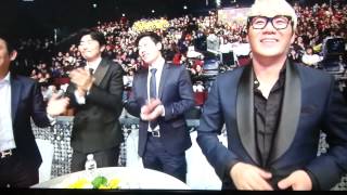 20131229 MBC 연예대상 2부 오프닝 박명수 축하공연 - 강북 멋쟁이(정형돈)