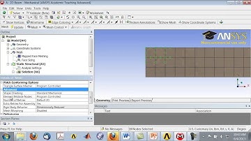 Planar Approximations of a 2D Beam Analysis Using Ansys Mechanical – Mesh, Part 2