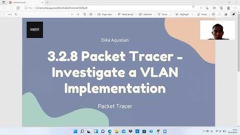 3.2.8 Packet Tracer - Investigate a VLAN Implementation