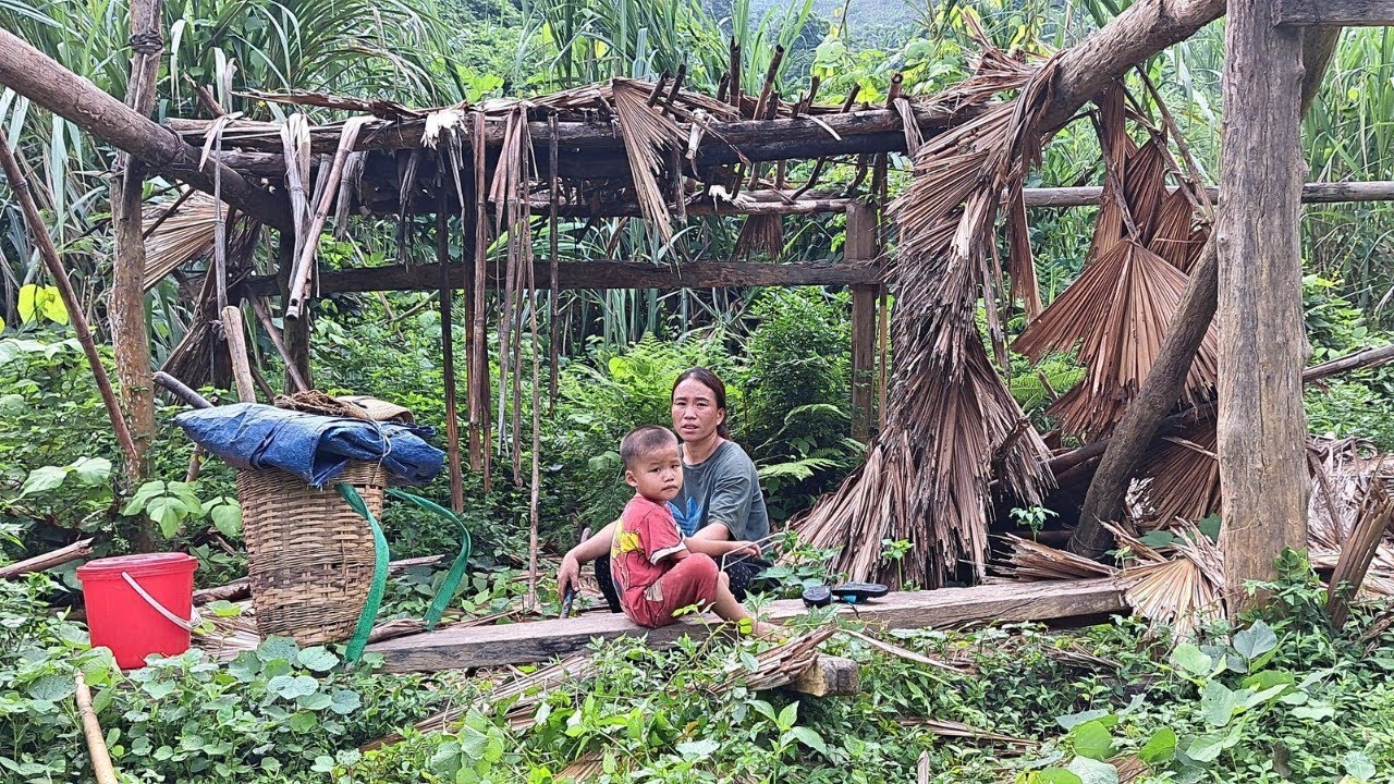 The single mother fainted after many days of continuous efforts to ...
