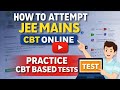 JEE Main CBT Exam Interface Explained | Full NTA Online Test Demo (2026)