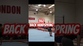 360 BACKHANDSPRING ❗ #tricking #parkour