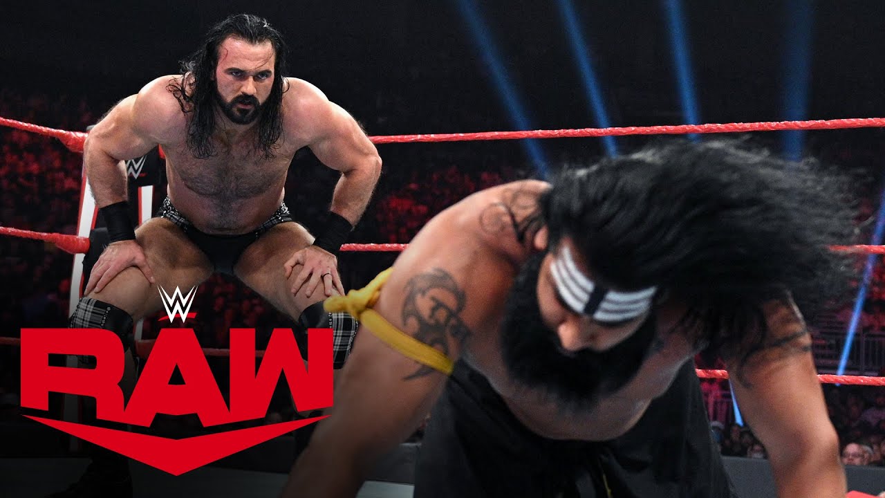 Drew McIntyre vs. Veer: Raw, July 26, 2021