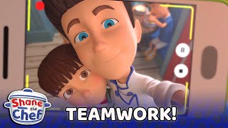 Shane the Chef - Teamwork in the Kitchen | Let's Get Cooking!