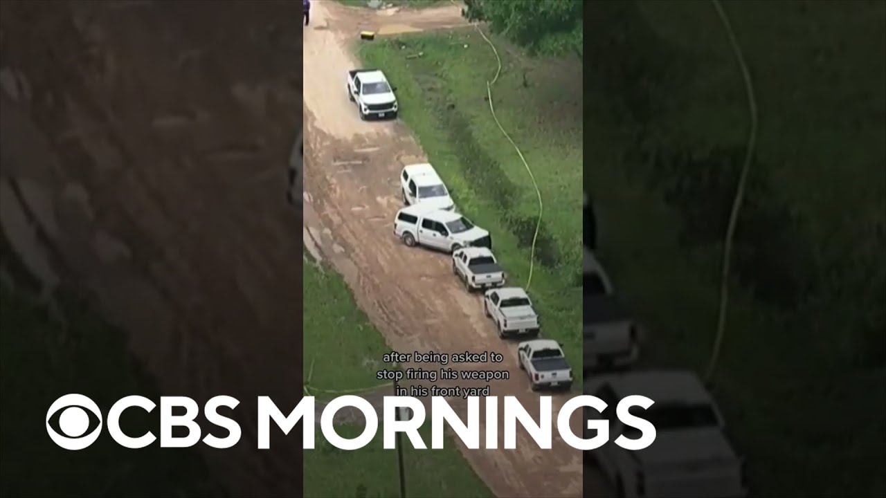 Massive manhunt in Texas for man who allegedly shot and killed 5 neighbors #shorts