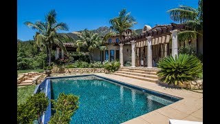 Elegant Tuscan Estate in Santa Barbara, California