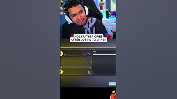 Holy Father cries after losing #codm #iferg #ferg #holyfather #codmferg #fyp #viral @iFerg