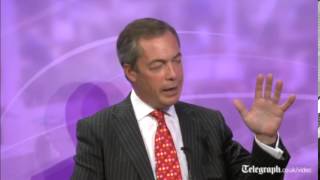 Peter Oborne interviews Nigel Farage