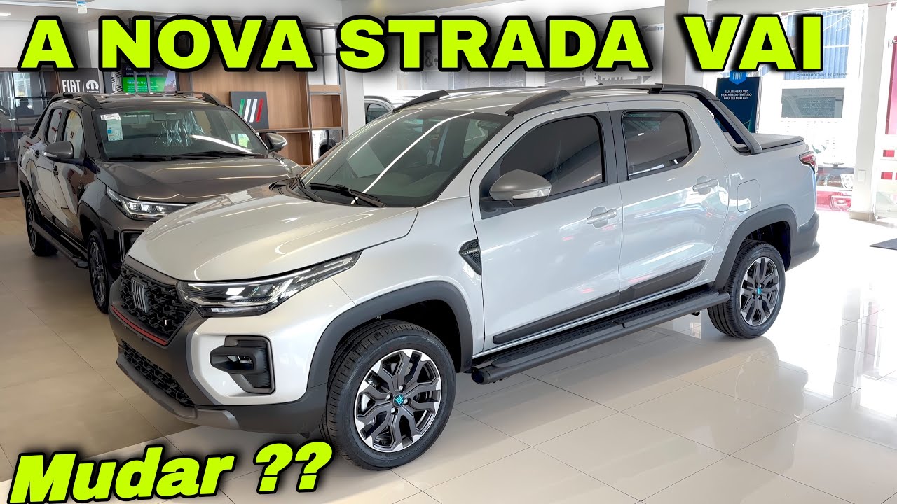 A NOVA FIAT STRADA VAI MUDAR OU NÃO? SAIBA TUDO NESSE VÍDEO! STRADA 2026. 