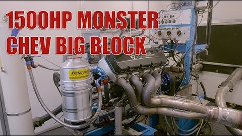 Inside a 1500HP Monster with BK Racing. Building a 780CI naturally aspirated Chev big block.