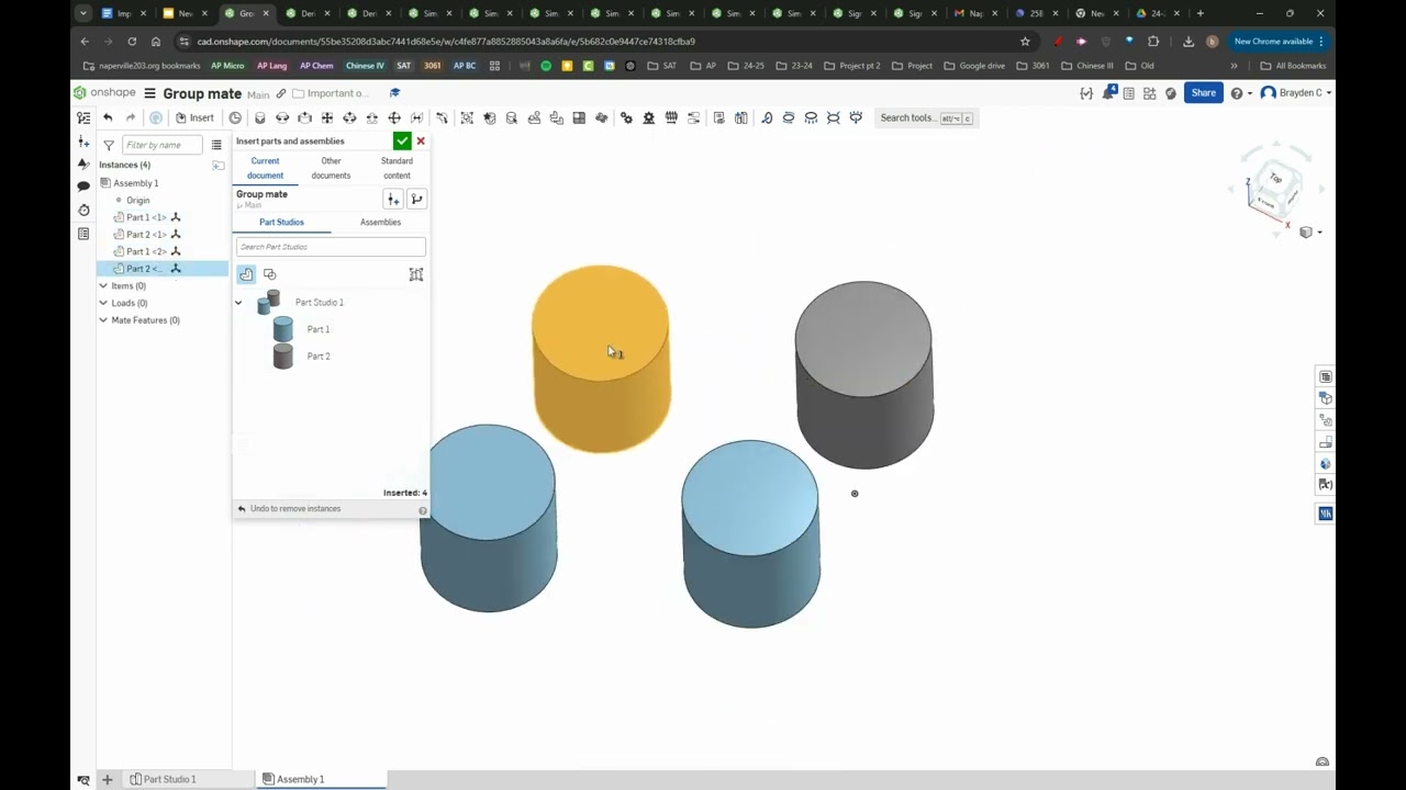 Important Onshape Features: Group Mate