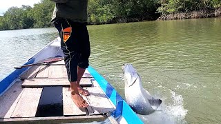 PANCINGKU DISIKSA HABIS HABISAN OLEH MONSTER DAN IKAN BER'UKURAN SEDANG YANG ADA DISUNGAI INI...!!!