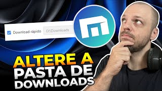 How to CHANGE the DOWNLOADS FOLDER in MAXTHON BROWSER screenshot 3