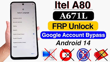 Itel A80 (A671L) FRP Bypass Without PC Android 14 | Itel A80 Frp Unlock Google Account Remove 2025