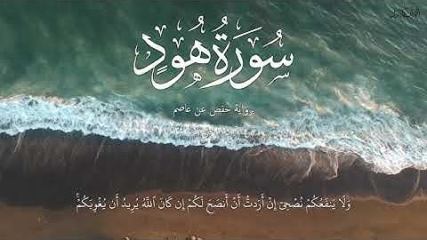 قصة نبي الله نوح من سورة هود - برواية حفص عن عاصم - بصوت الشيخ أحمد الرزيقي