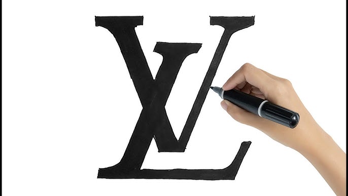 How to draw Louis Vuitton logo  louis vuitton - Logo design, Logo 