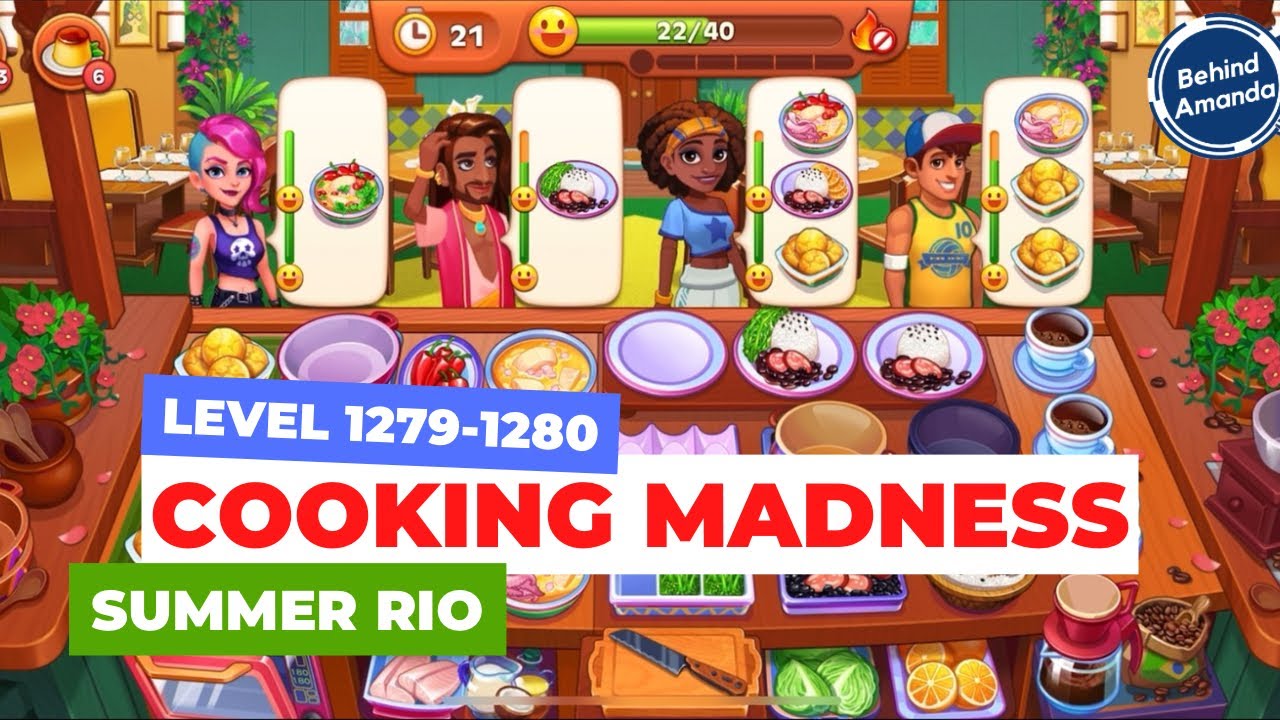 COOKING MADNESS LEVEL 1279-1280 WALKTHROUGH INDONESIA