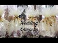 DIY WEDDING GIFT BASKET | HOW TO MAKE HAMPERS