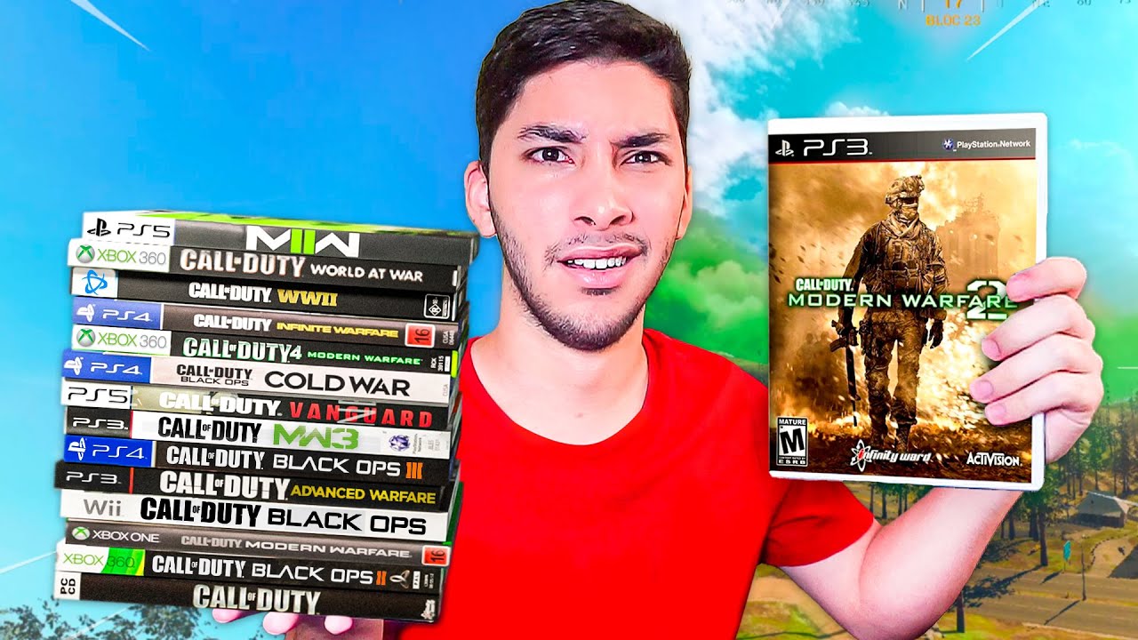 Jugué TODOS los CALL OF DUTY en 1 VIDEO… - Kesto
