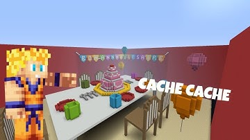 Cache cache minecraft ps4 map anniversaire