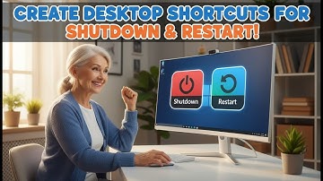 Create One-Click Shutdown and Restart Shortcuts!