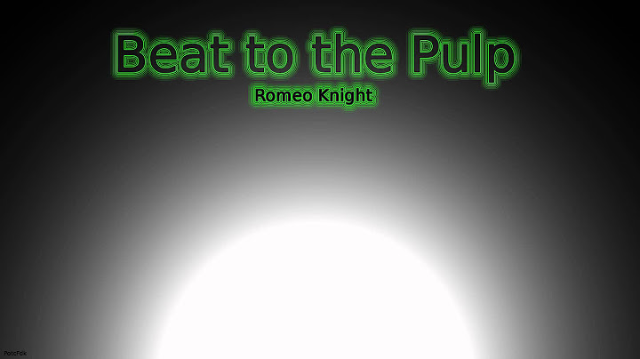 Romeo Knight - Beat to the Pulp [Original Amiga Version]