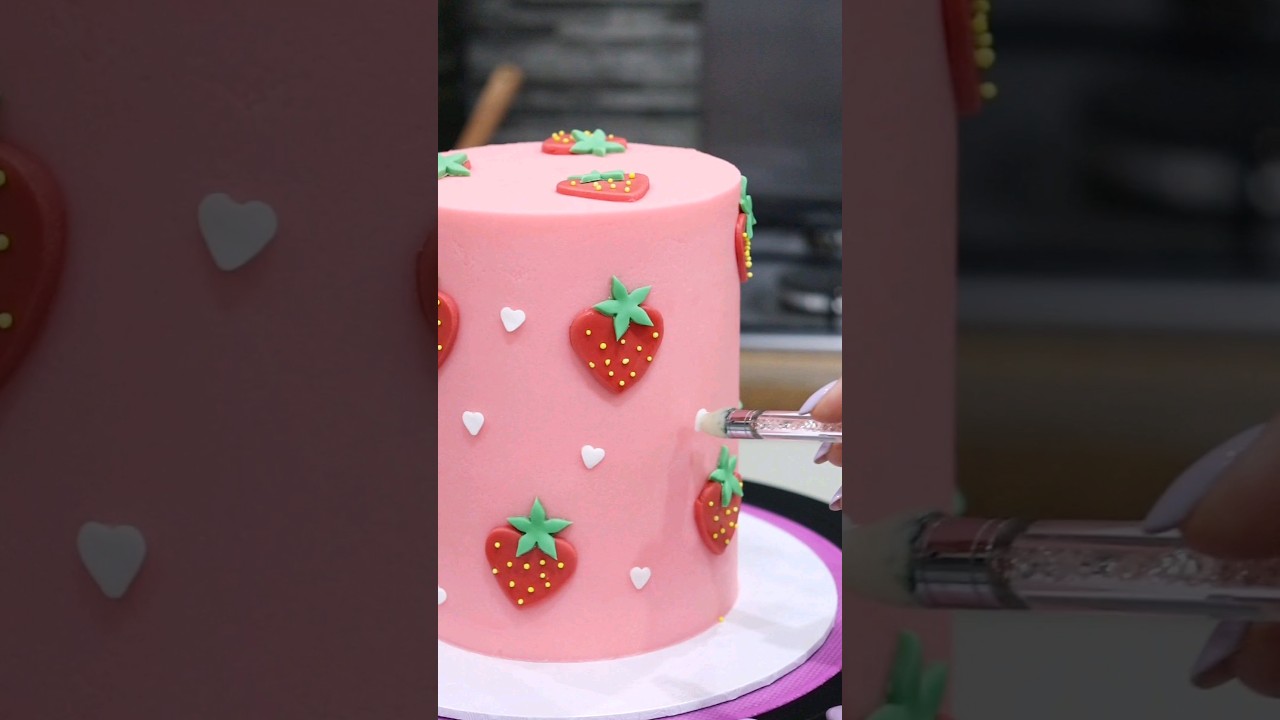 Full process cake using frost form! Use code FROSTLOVE10 for 10% off at frostform.com #shorts #cake