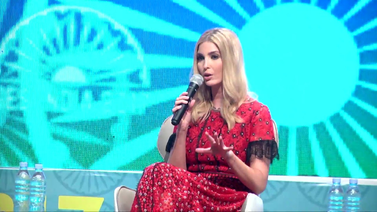 Ivanka Trump Participates in Day One Plenary Session at 2017 GES