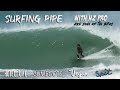 Surfing New Zealand Pipe