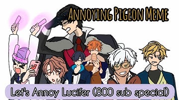 Annoying Pigeon Meme (ft. Demon Brothers) | Obey Me (Animatic)