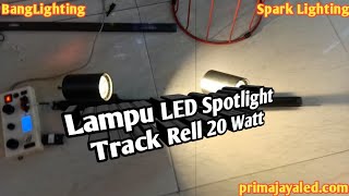 Converting track lighting to LED lights. 