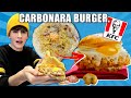 ITALIANO VS KFC COREA | Provo il nuovo CARBONARA BURGER