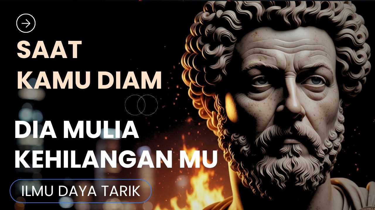 Jangan Dibalas! Ini Cara Elegan Membuat Pasangan Menyesal Mendiamkanmu (Teknik Stoik)