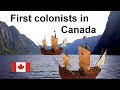 First european settlers in canada