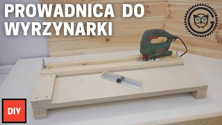 Prowadnica do wyrzynarki DIY Stacja do cięcia