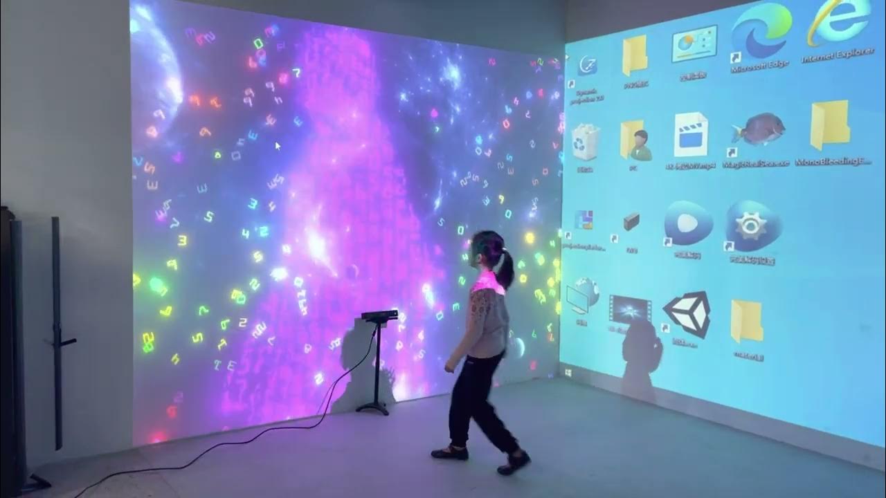 Interactive Wall Projector, Interactive Touchscreen Games, Wall