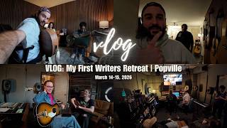 VLOG: My First Writers Retreat | Popville (New Music Coming)