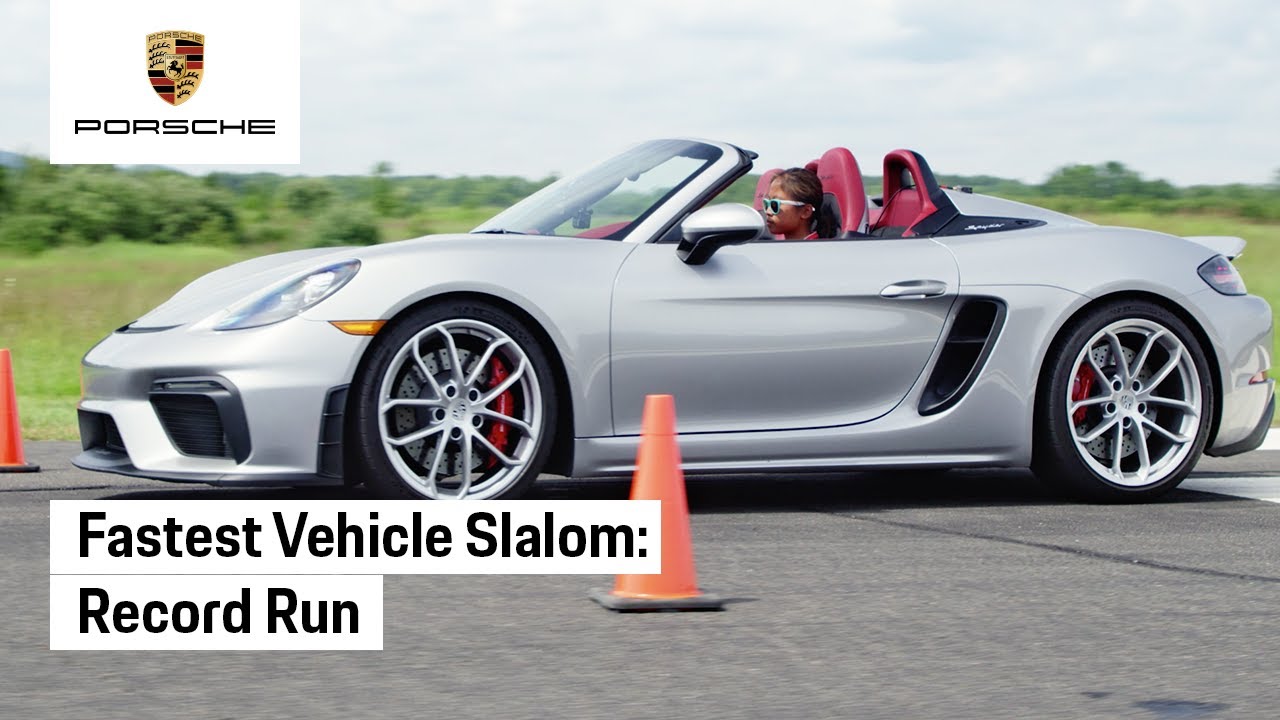 New Guinness World Records™ Title Achievement for Fastest Vehicle Slalom | Record Run
