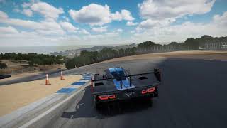 Forza Motorsport 7 Corvette at Laguna Seca