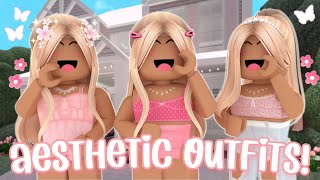 AESTHETIC OUTFIT *CODES* FOR BLOXBURG!  + LINKS! | Bloxburg Outfit Codes | Roblox