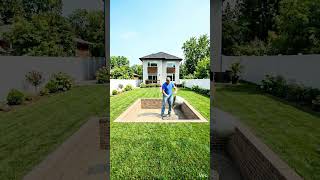 Build a Giant Backyard Swimming Pool 🤩 #swimming #pool #swimmingpool  #timelapse #shorts
