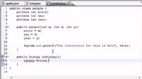 Java Programming Tutorial   42   toString