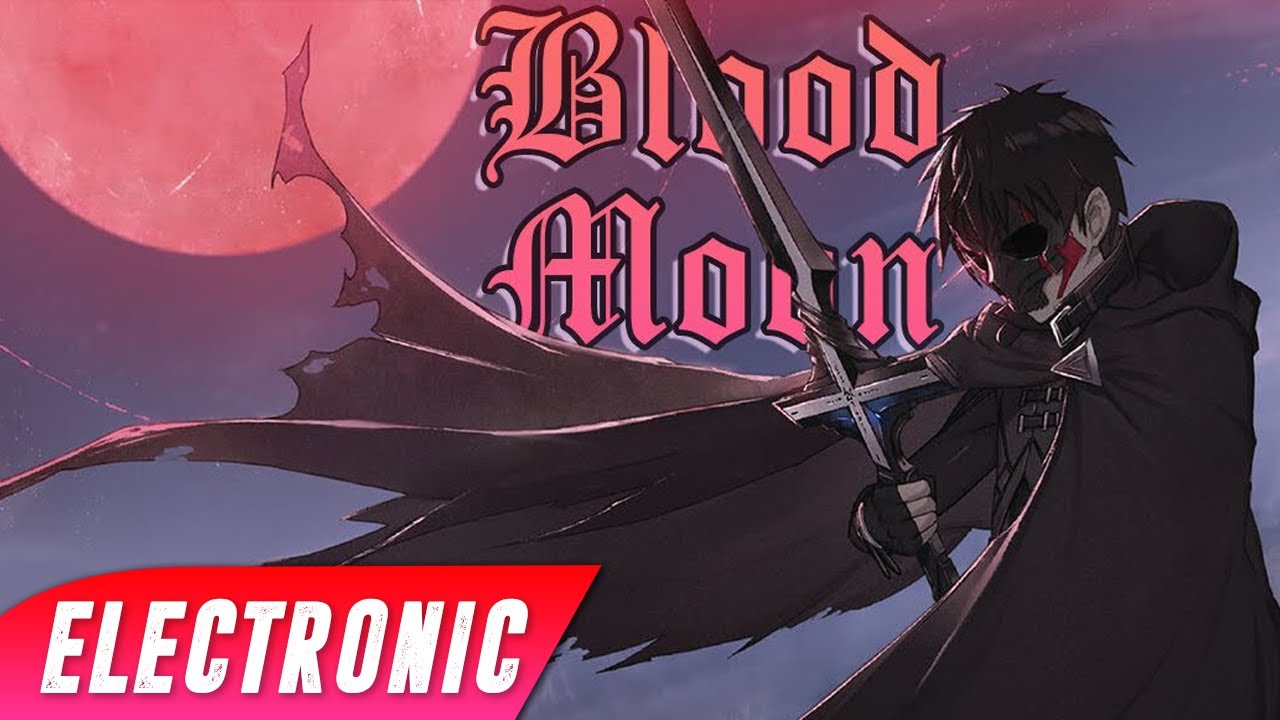 イベント限定　nekosogi VG Blood Moon Blood Moon (Anime Borderless) (Confetti Foil) - Wilds of Eldraine