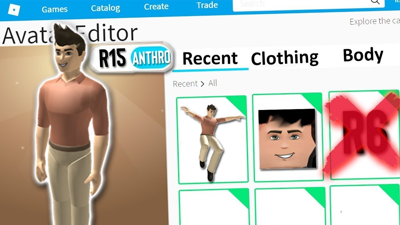 Roblox Is Removing R6 Youtube - r15 anthro roblox