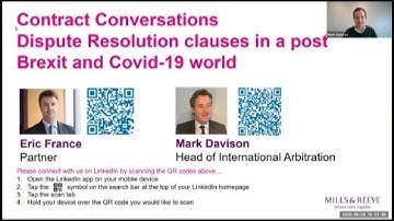 Contract Conversations: Dispute resolution clauses
