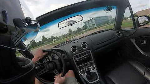 NB miata autocross POV (SBR SCCA)